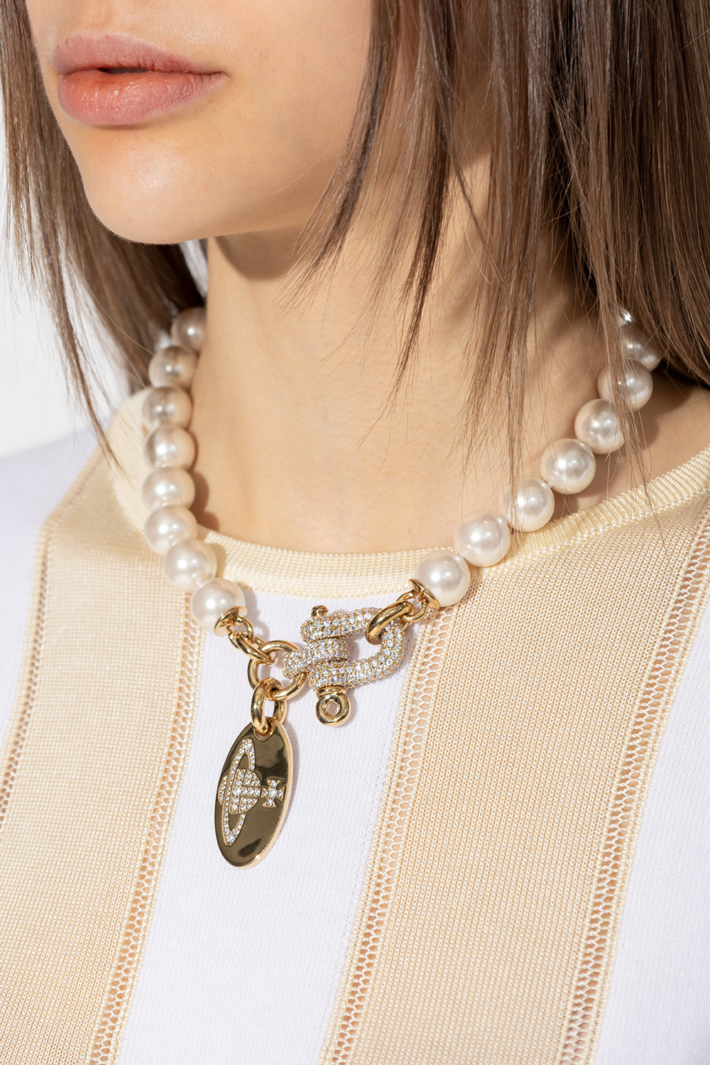 ヴィヴィアン　Isoriaチョーカー　ゴールド Vivienne Westwood Gold Isoria Choker
